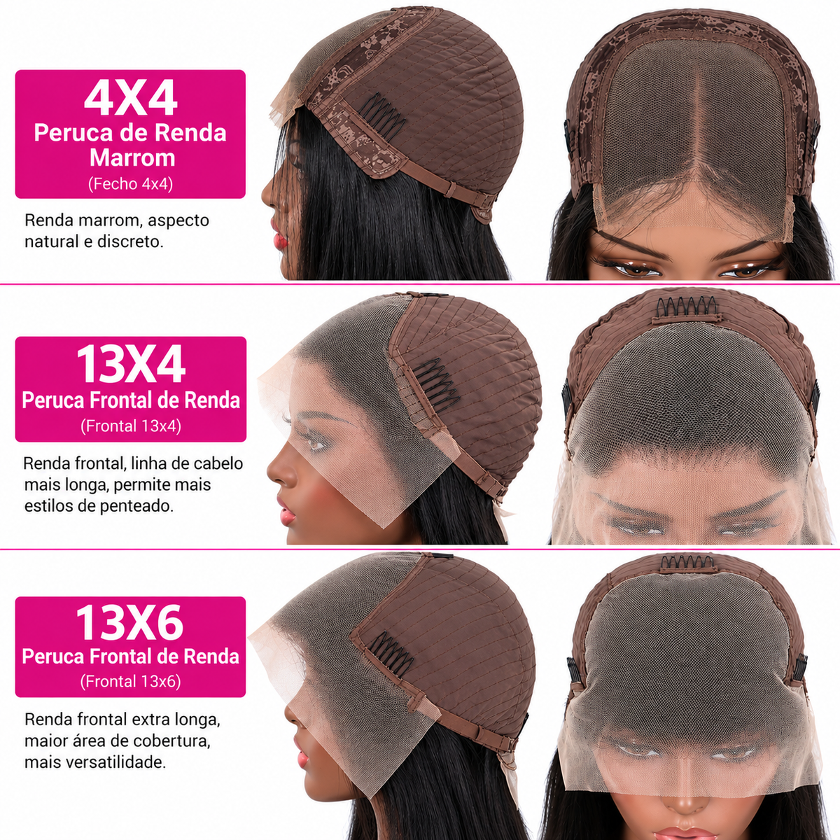 Peruca de renda / Lace Wig